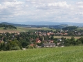 Blick von Eibau ins Zittauer Gebirge